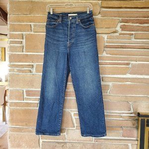 Levi's S 27 Ribcage Straight Ankle Jeans